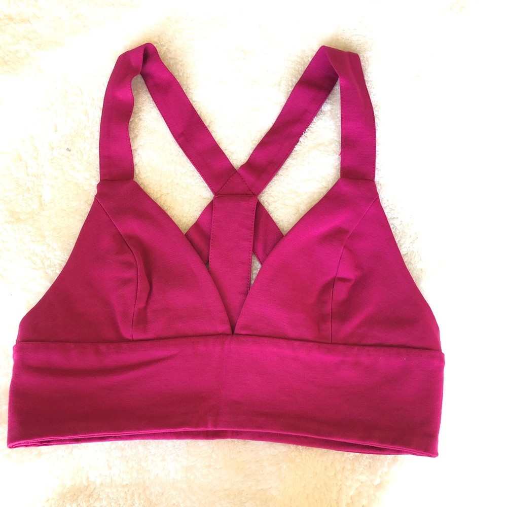Pink Crop top
